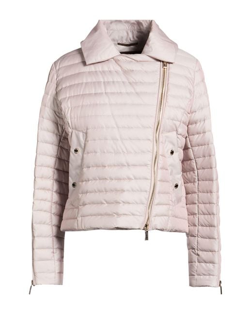 Moorer Pink Light Puffer Polyamide, Polyester