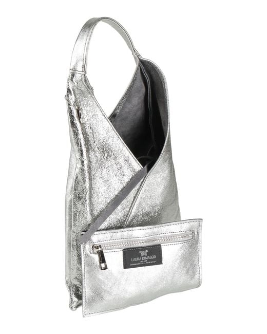 Laura Di Maggio Gray Handbag
