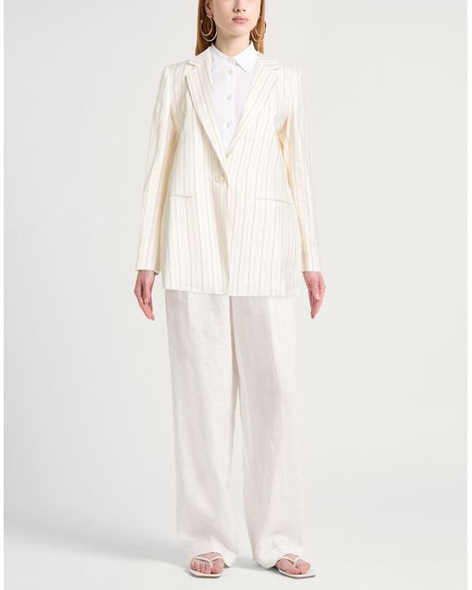 Boss White Blazer
