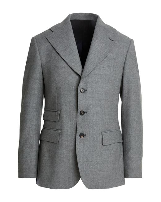 Ballantyne Gray Blazer Virgin Wool, Elastane for men