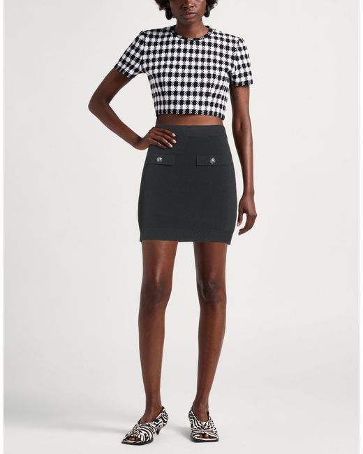 MICHAEL Michael Kors Black Mini Skirt