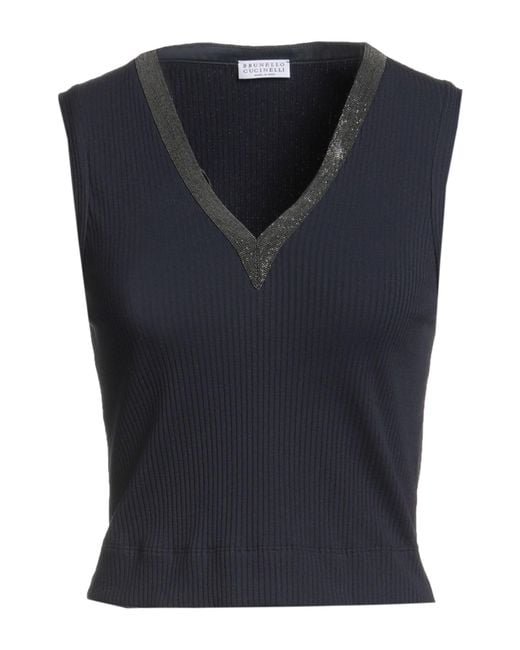 Pullover Brunello Cucinelli en coloris Blue