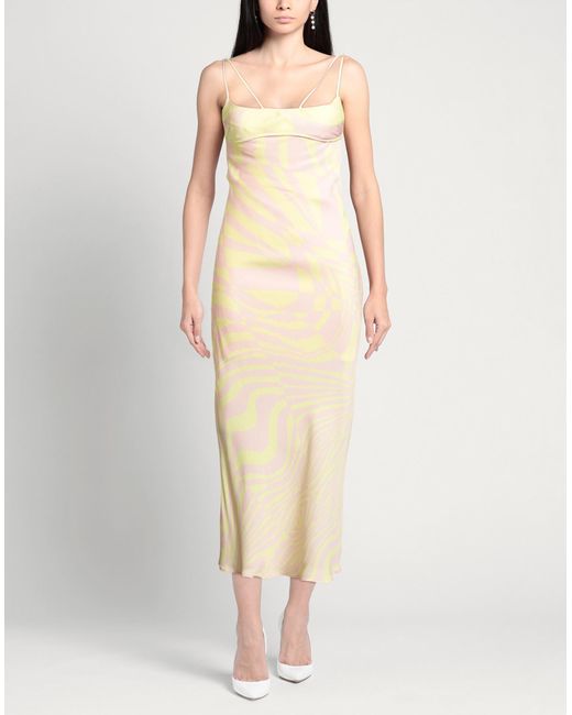 Isabelle Blanche White Maxi-Kleid