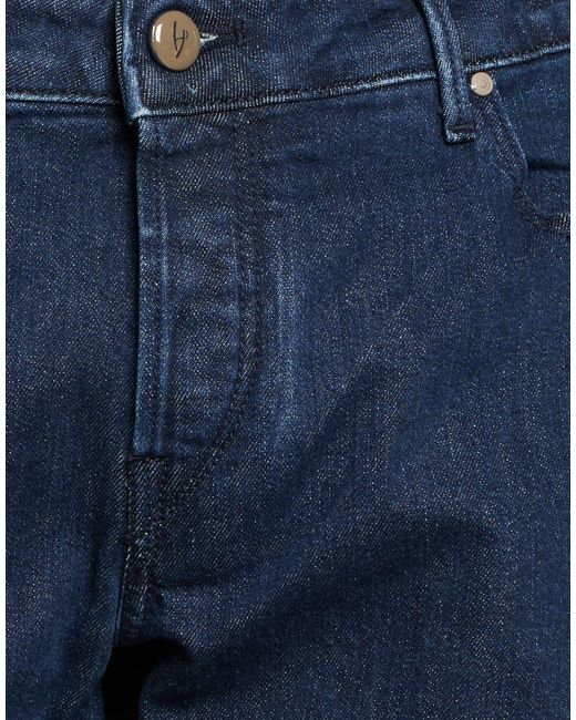 Hand Picked Blue Jeans Cotton, Elastane for men