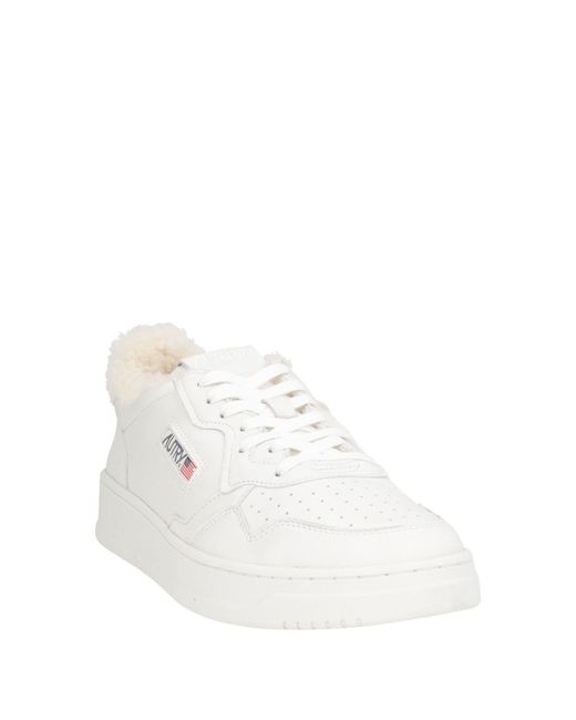 Autry White Trainers for men