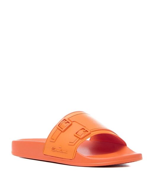 Sandales Santoni en coloris Orange