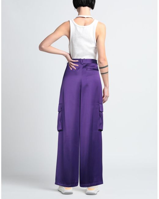Versace Purple Hose