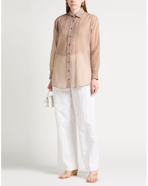 Alysi Pink Crème Shirt Polyamide