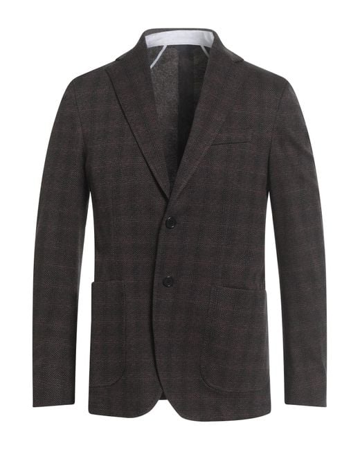 Blazer Tombolini pour homme en coloris Black