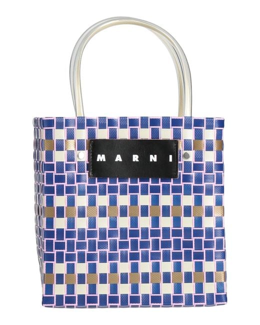 ハンドバッグ MARNI Woman Handbag Blue SHMPV01TU0LV639 00B38 Museo Mini Bag in turquoise leather | Marni