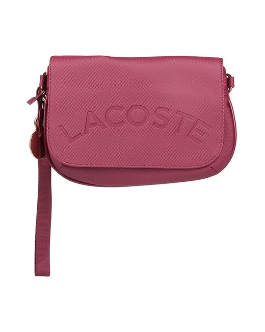 Lacoste Red Handbag Pvc