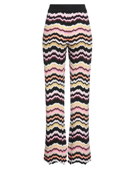 Missoni Multicolor Pants Viscose, Wool, Polyamide