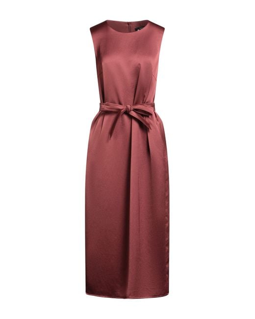 Weekend by Maxmara Red Midi Dress
