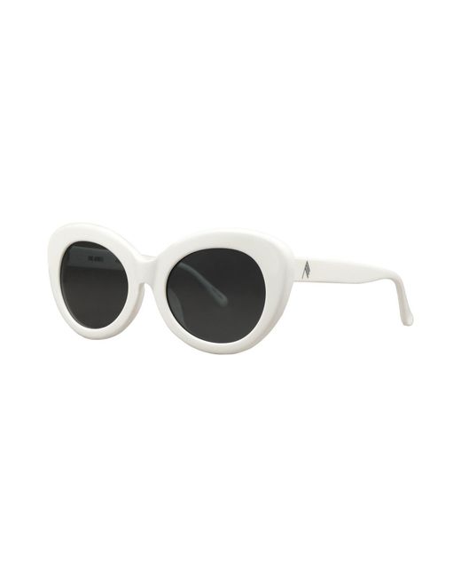 The Attico x Linda Farrow Black Sunglasses