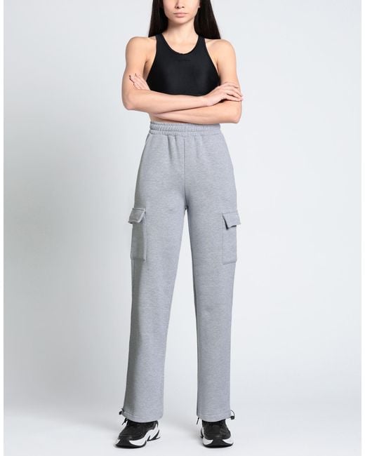 Shoe Gray Pants Cotton, Polyester
