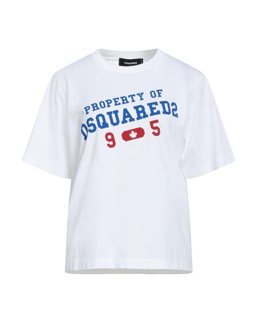 DSquared² White T-Shirts