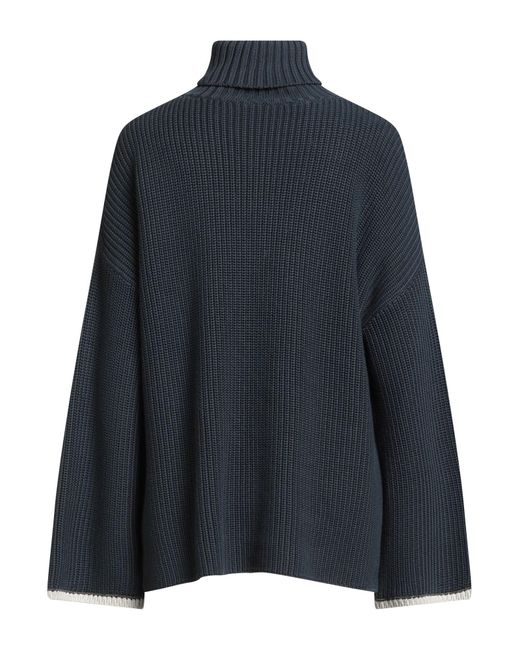 Brunello Cucinelli Blue Turtleneck
