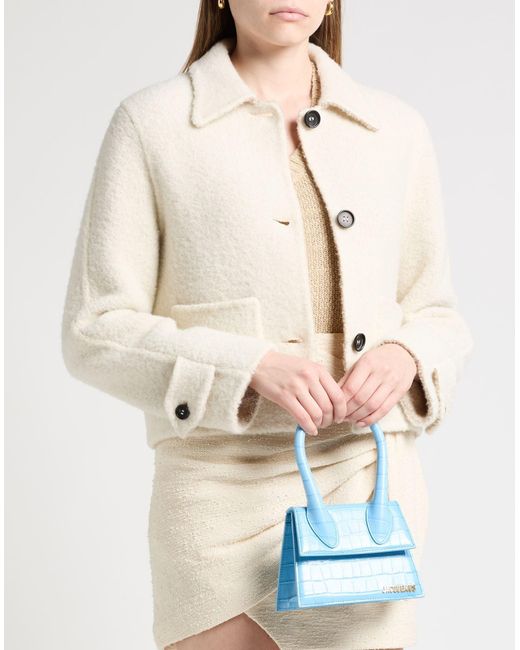 Lorena Antoniazzi White Jacket Alpaca Wool, Polyamide, Virgin Wool, Viscose, Polyester