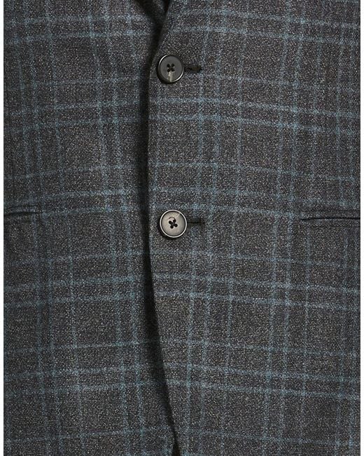 Roda Black Charcoal Blazer Wool for men