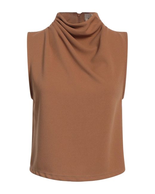 Toy G. Brown Top Polyester, Elastane