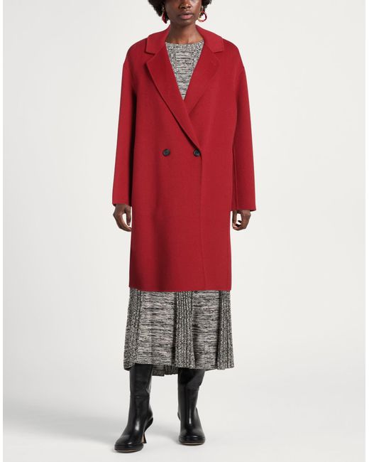 Alpha Studio Red Coat