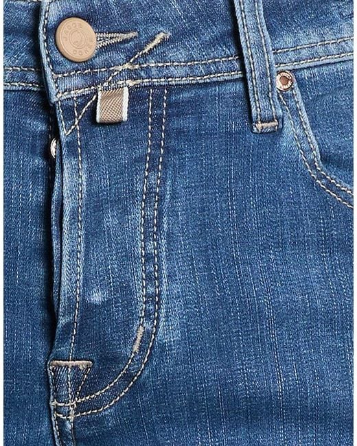 Jacob Cohen Blue Jeans Cotton, Polyester, Elastane for men