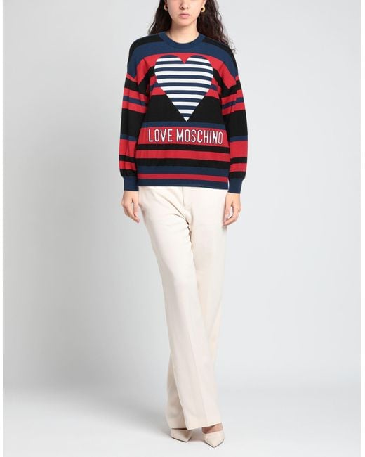 Love Moschino Blue Sweater