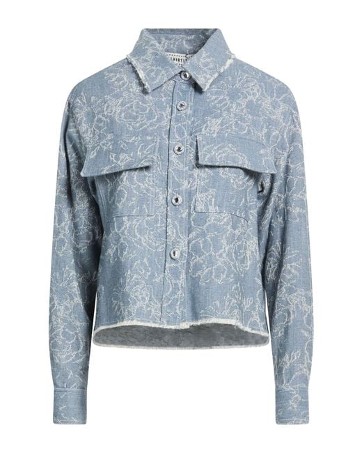 Shirtaporter Blue Denim Outerwear