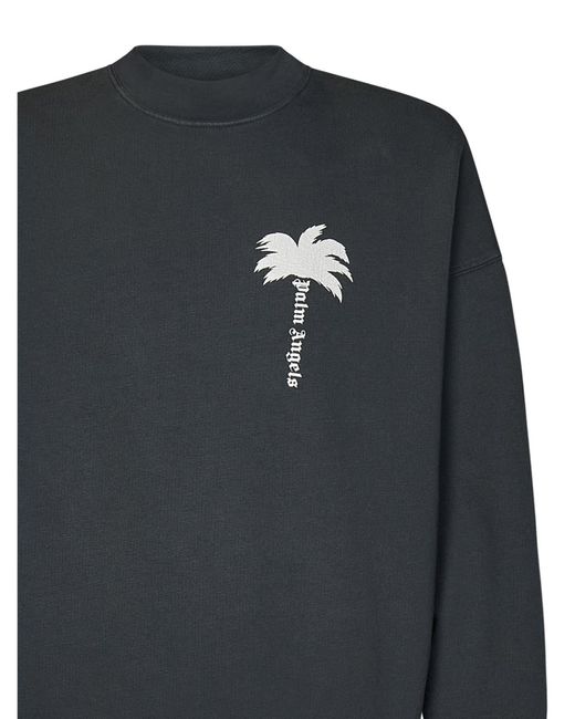 Palm Angels Sweatshirt in Gray für Herren