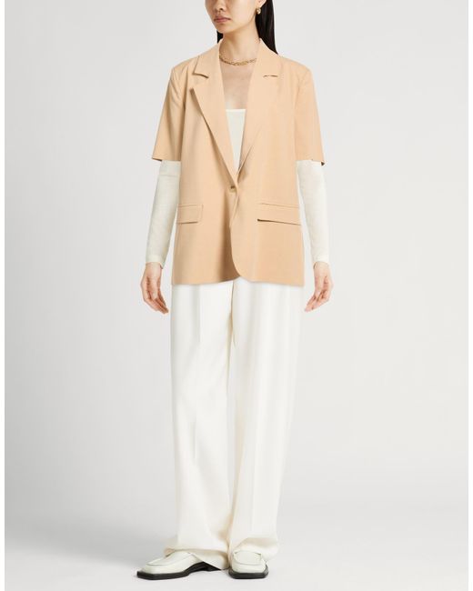 ViCOLO Natural Blazer Viscose, Linen
