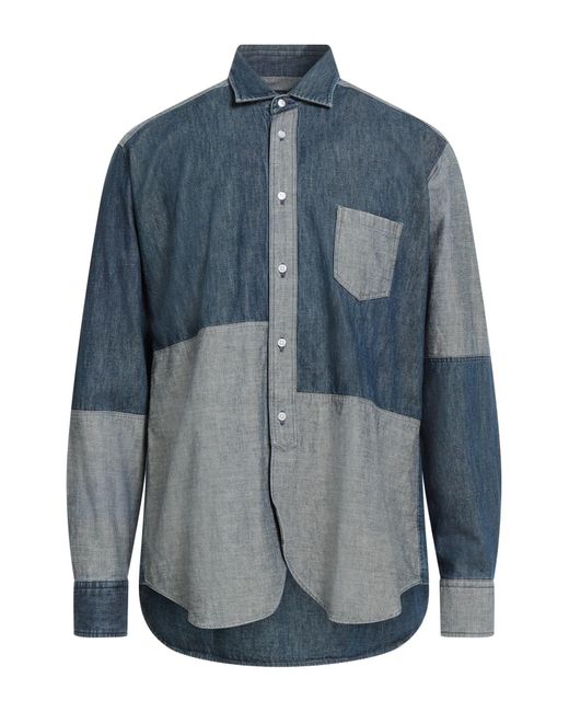 B.D. Baggies Blue Denim Shirt Cotton for men