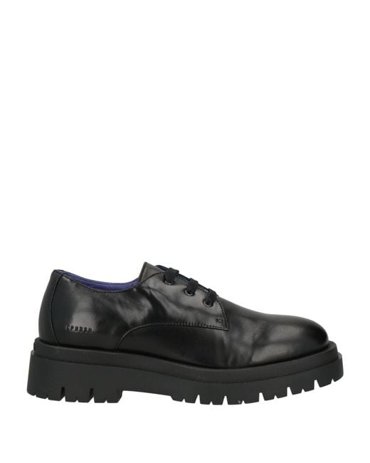 COPENHAGEN Black Lace-Up Shoes Leather