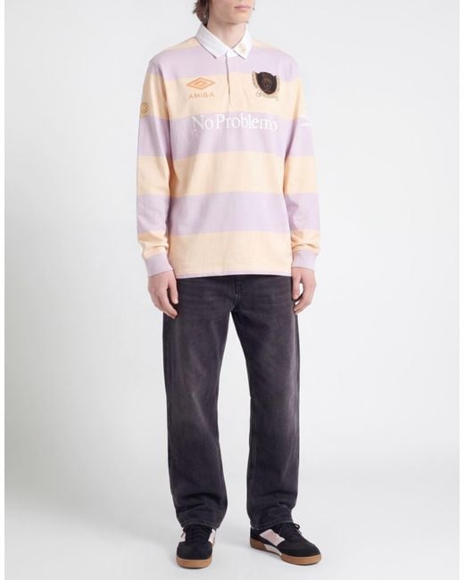 Polo Umbro de hombre de color Pink