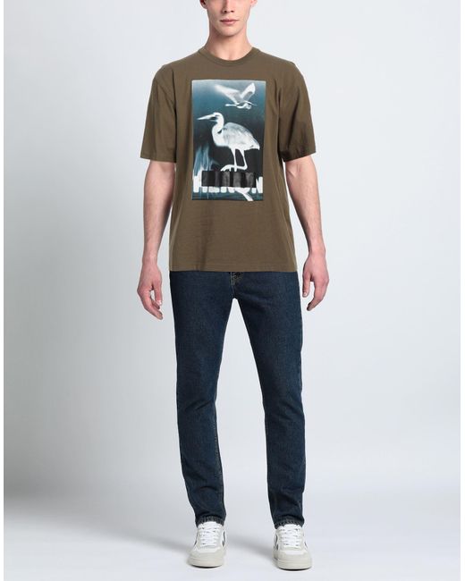 Heron Preston Green T-shirt for men
