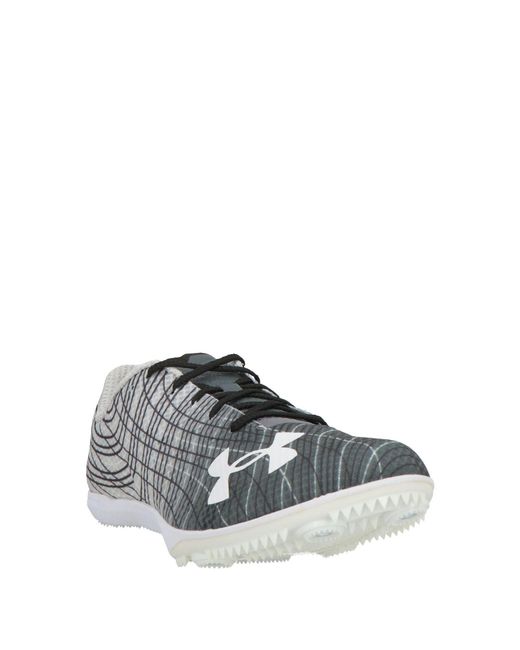 Under Armour Gray Sneakers Textile Fibers for men