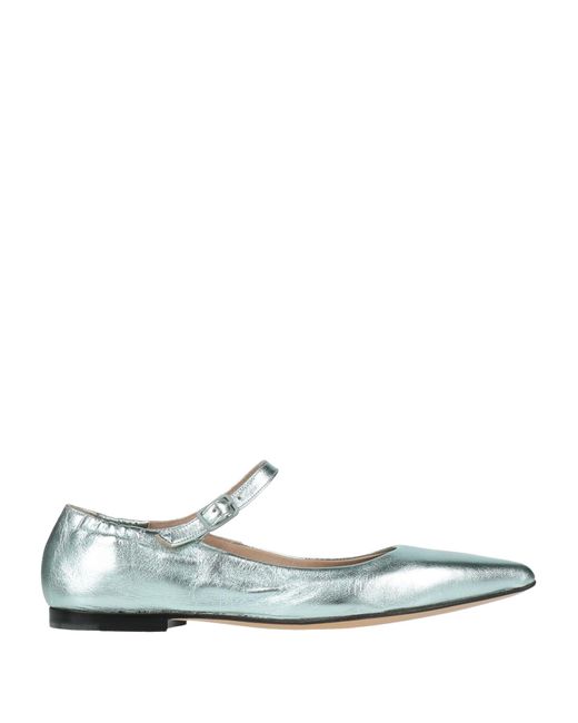 Pomme D'or White Ballet Flats