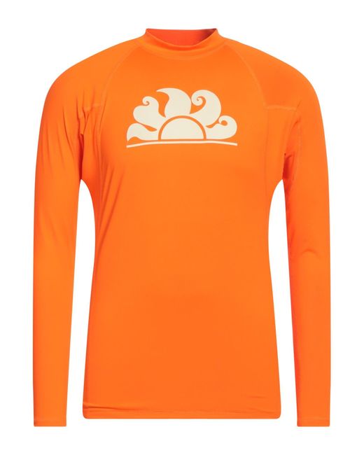Sundek Orange T-shirt for men