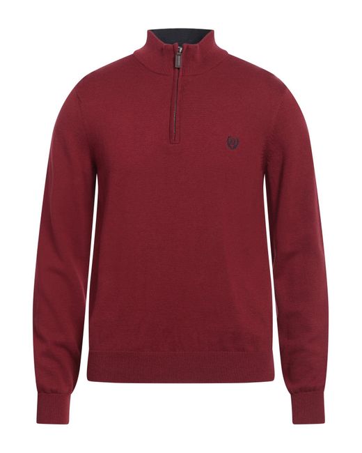 Col roulé Chaps pour homme en coloris Red
