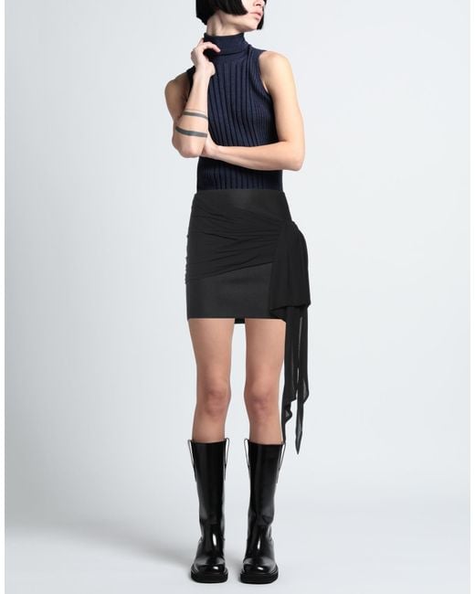 Philosophy Di Lorenzo Serafini Black Mini Skirt