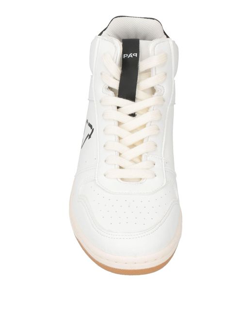 PàP White Sneakers Textile Fibers
