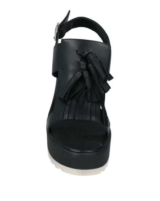 Cult Black Sandals
