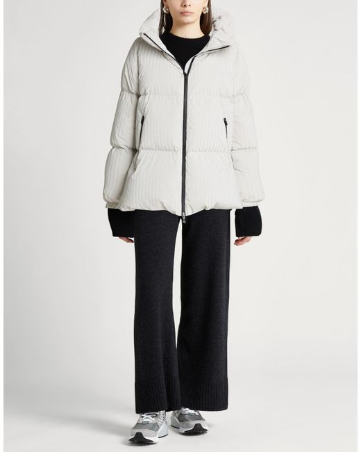 Herno White Puffer Polyamide, Polyurethane
