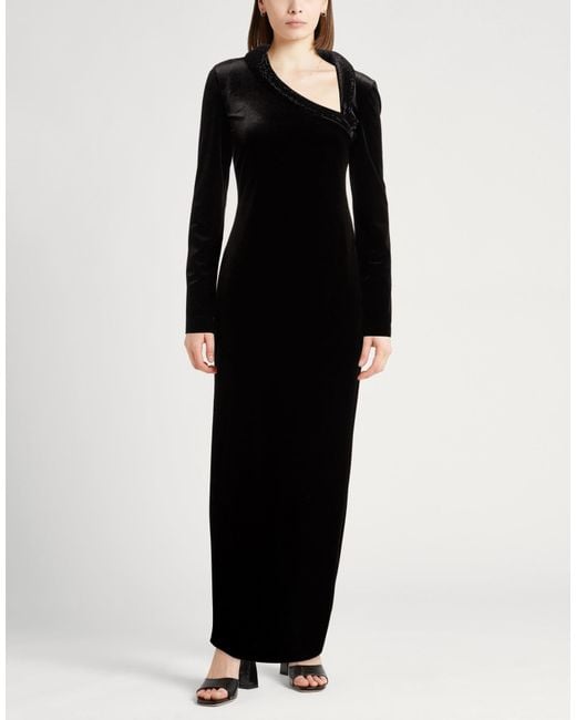 Emporio Armani Black Maxi Dress