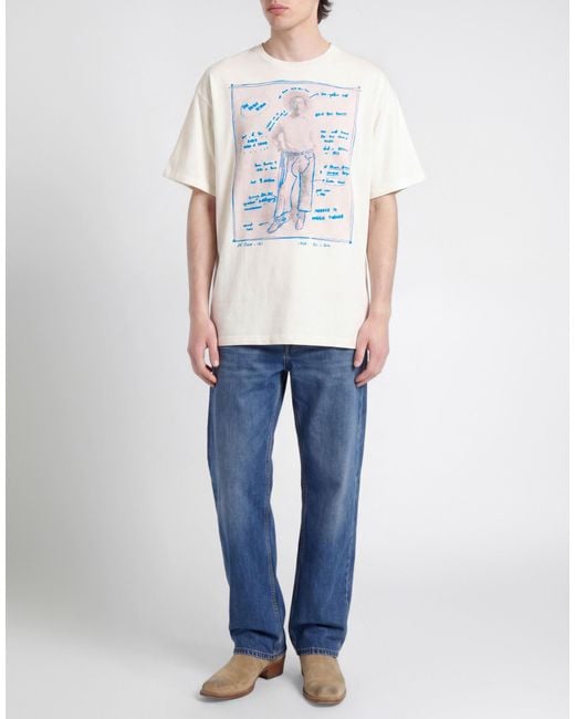 1989 STUDIO White T-Shirt Cotton for men