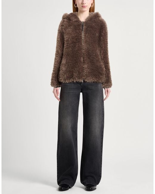 Tela Brown Shearling & Teddy
