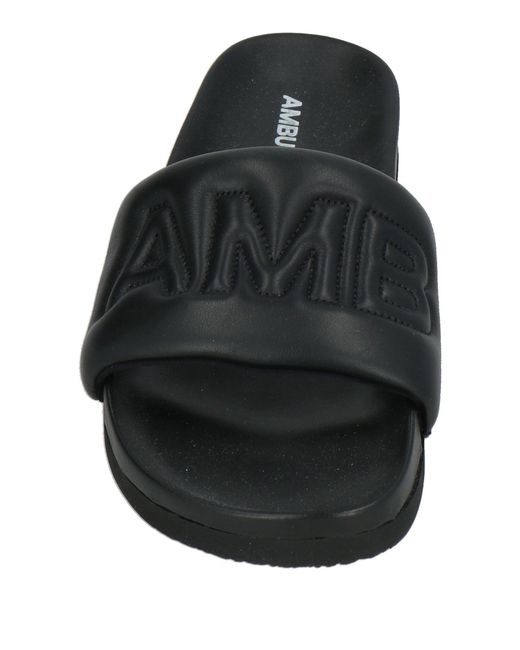 Ambush Black Sandals for men