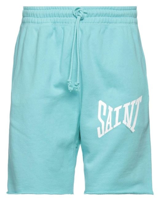 Saint Michael Blue Shorts & Bermuda Shorts for men