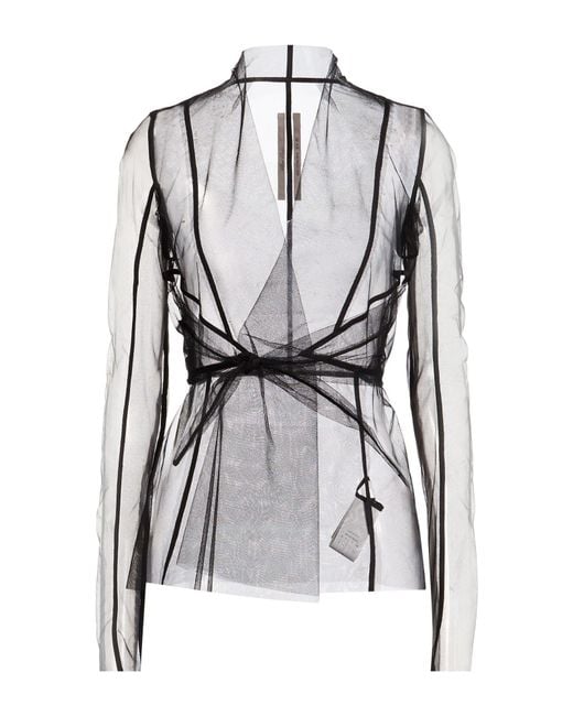 Rick Owens Black Top Polyamide