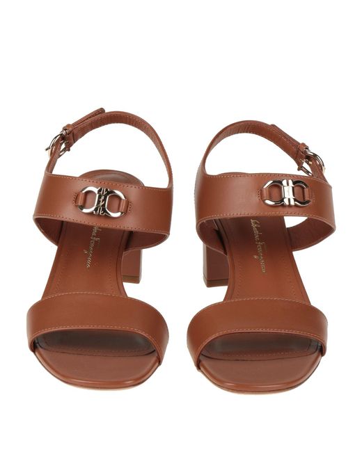 Ferragamo Brown Sandals