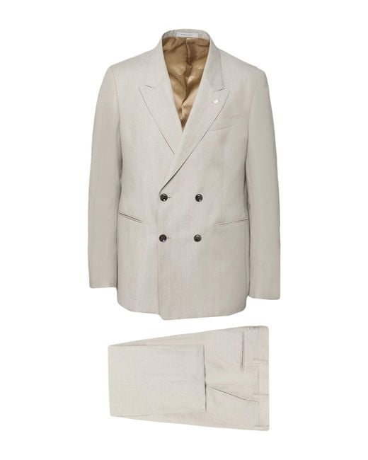 Sartoria Latorre White Suit for men